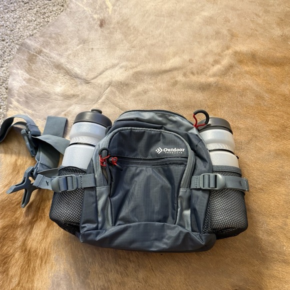 Outdoor Products Other - Outdoor Products Belt Waist  Bag Fanny Pack With Bottle Holders Fishing Hiking